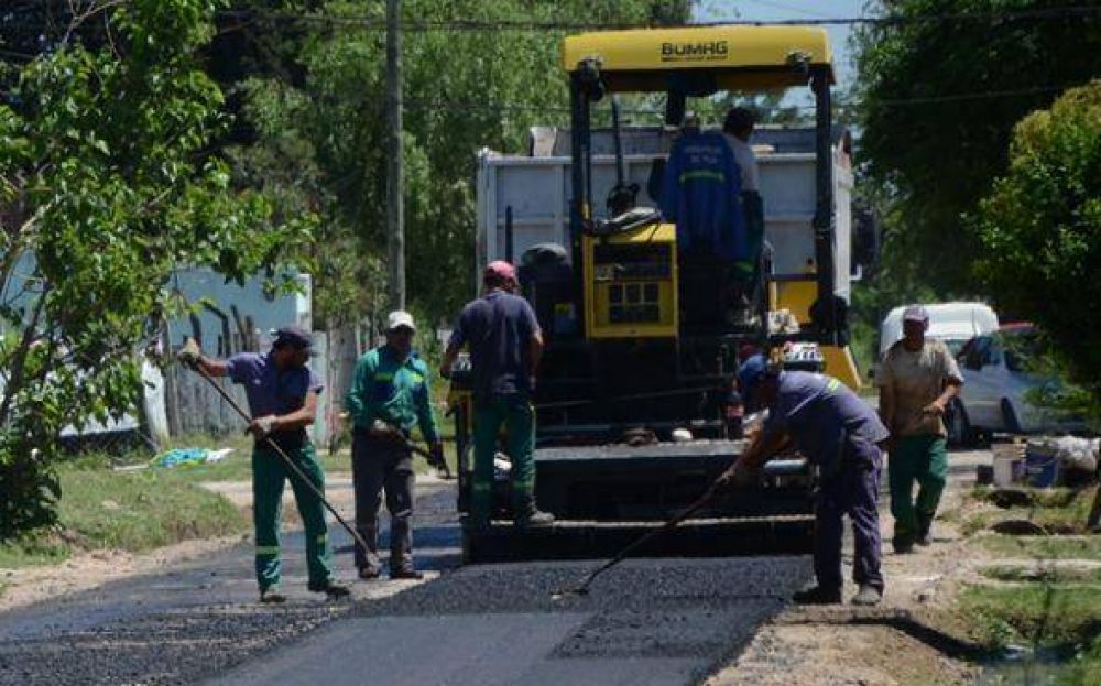 En lo que va del a�o el Municipio concret� 600 cuadras de pavimento