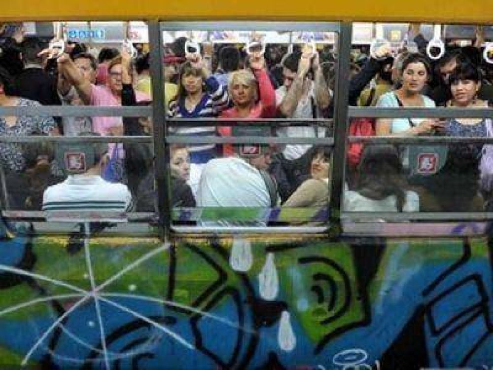 En menos de dos a�os, el subte aument� 50% m�s que en los �ltimos 20