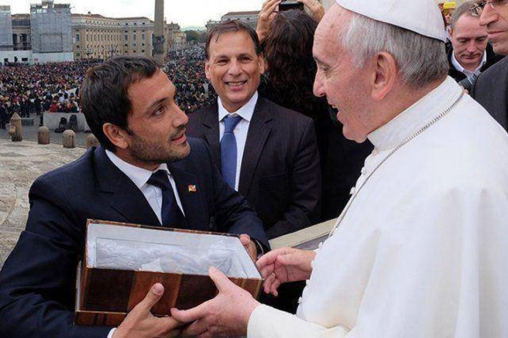 El Papa Francisco recibi al intendente Juan Patricio Mussi 