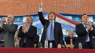 Junto a Urribarri, Boudou destac� la gesti�n y carg� contra Clar�n	 