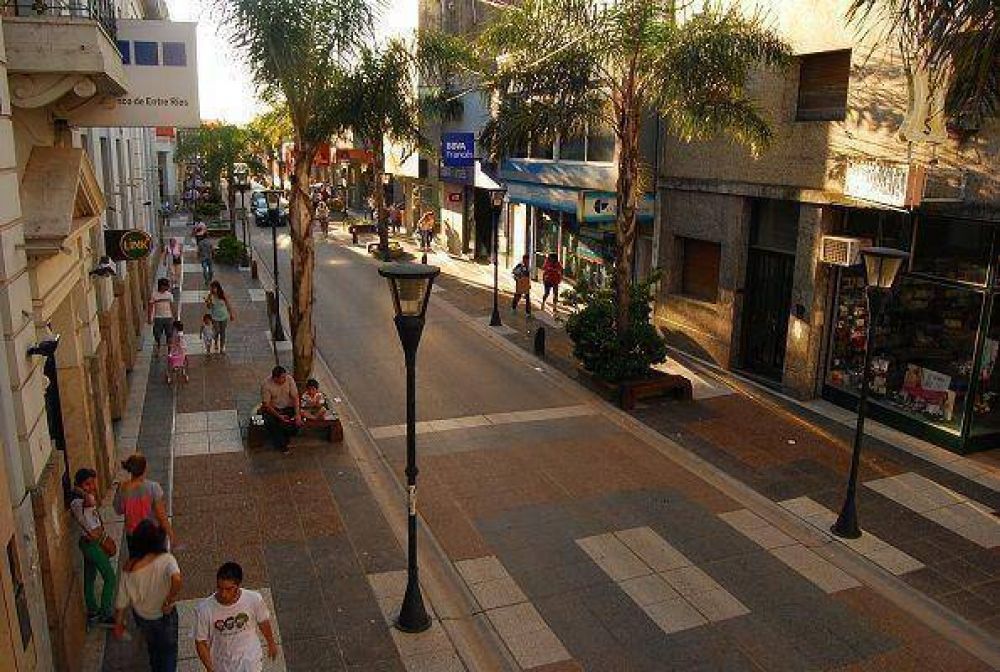 En la semipeatonal �lo �nico que creci� son las palmeras�