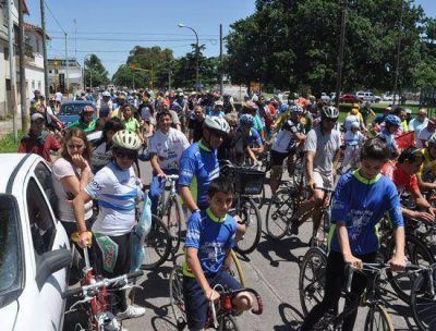 Ciclistas pidieron seguridad vial, tras accidente en la Ruta 226