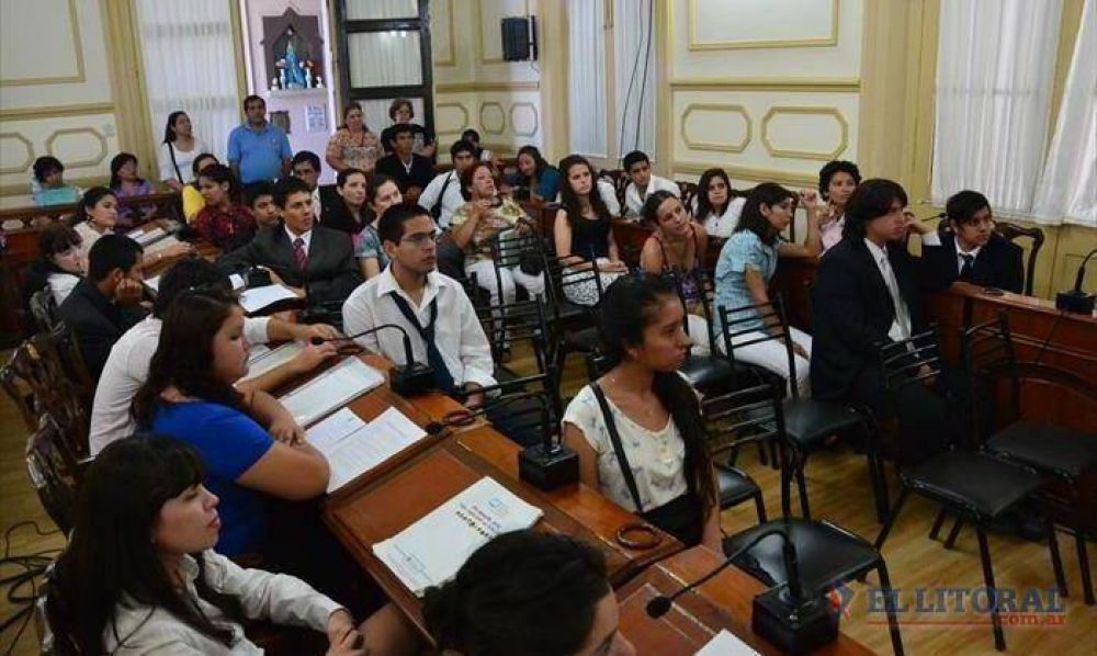 Alumnos-ediles aportaron al Concejo proyectos con fuerte impronta social