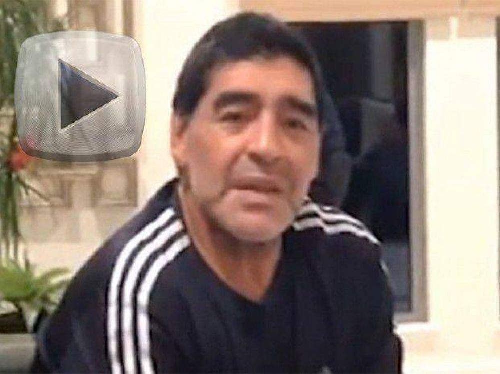 Maradona, desde Dubai: �Me siento perseguido hace 25 a�os�