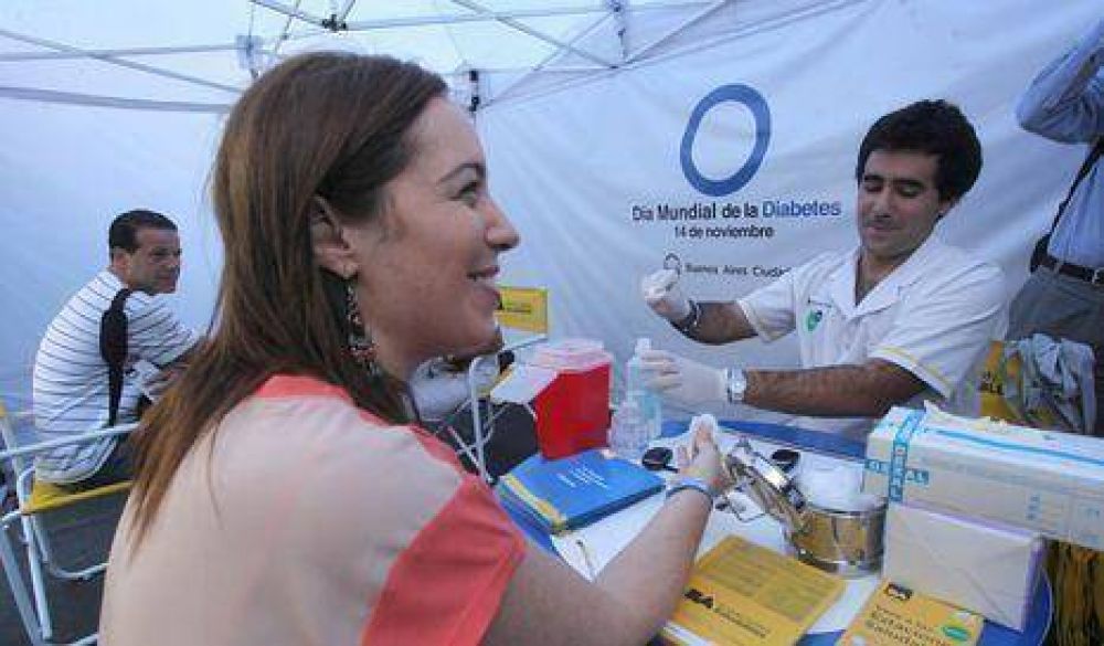 Diabetes: Vidal convoc a los vecinos a realizarse controles gratuitos
