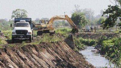 Temperaturas estivales hicieron acelerar trabajos del plan pre lluvia
