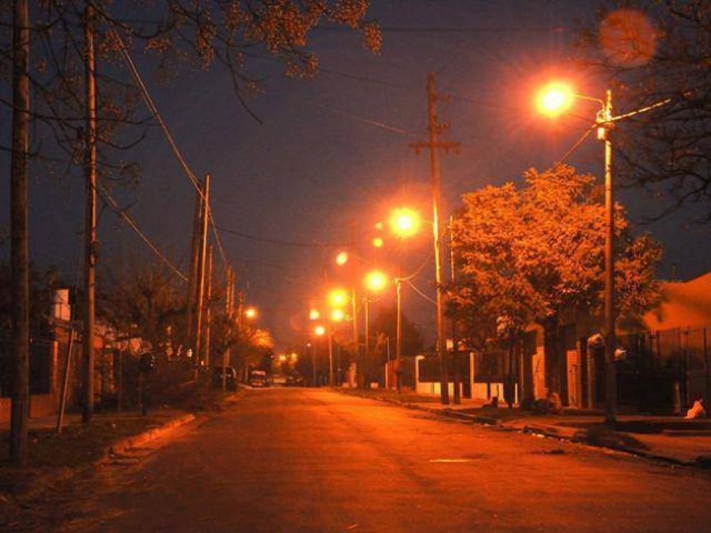 Nuevas luminarias en distintos barrios