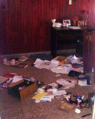 Ingresan a una casa y destruyen todo lo que encuentran