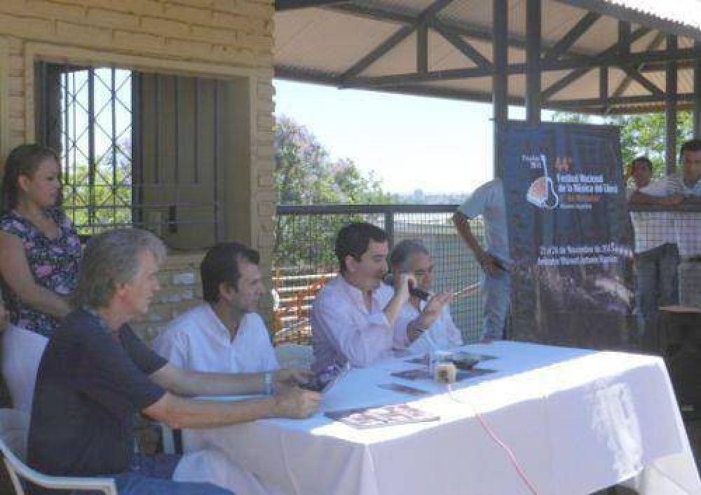 Presentaron la programaci�n del Festival Nacional de la M�sica del Litoral