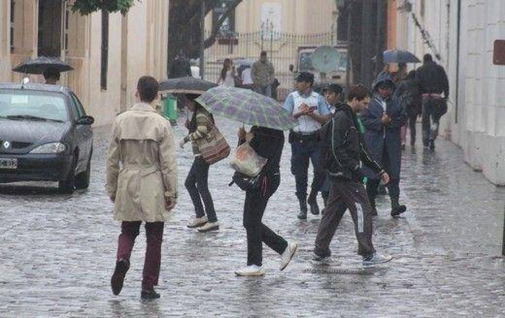 Clima: fuertes r�fagas, lluvia y granizo provocaron algunos da�os