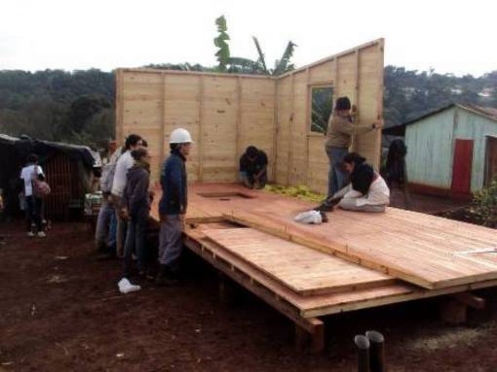 Techo construir� siete nuevas viviendas de emergencia en el barrio Caballeriza de Ober�