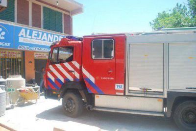 Lograron controlar un principio de incendio en Villa Carlos Paz