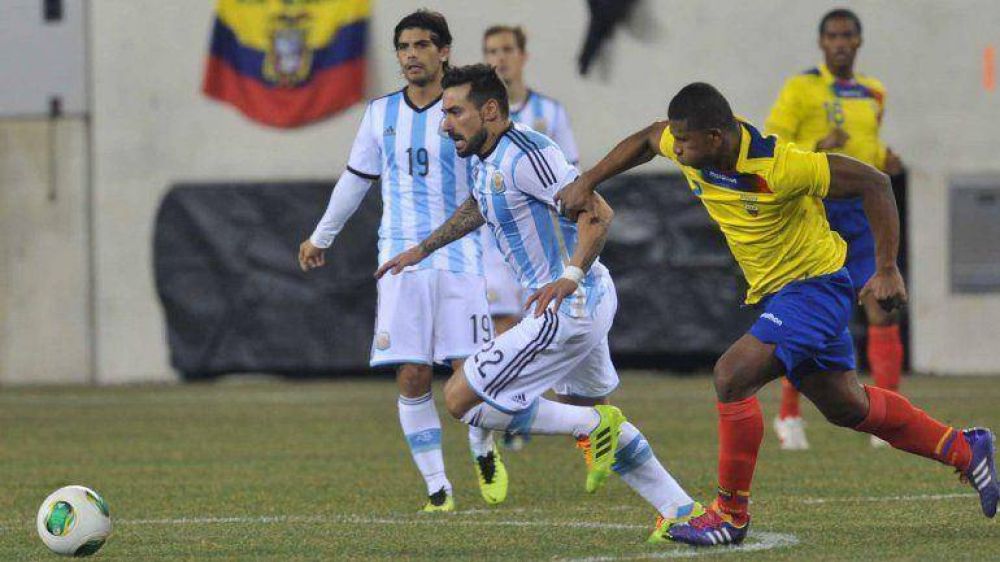 Sin Lionel Messi, Argentina igual� con Ecuador en Nueva Jersey