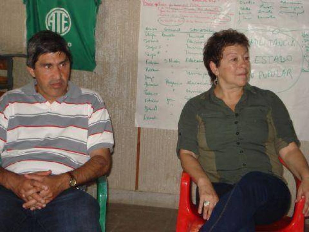 Encuentro de J�venes de la Regional Norte y Oeste de ATE en Ramallo
