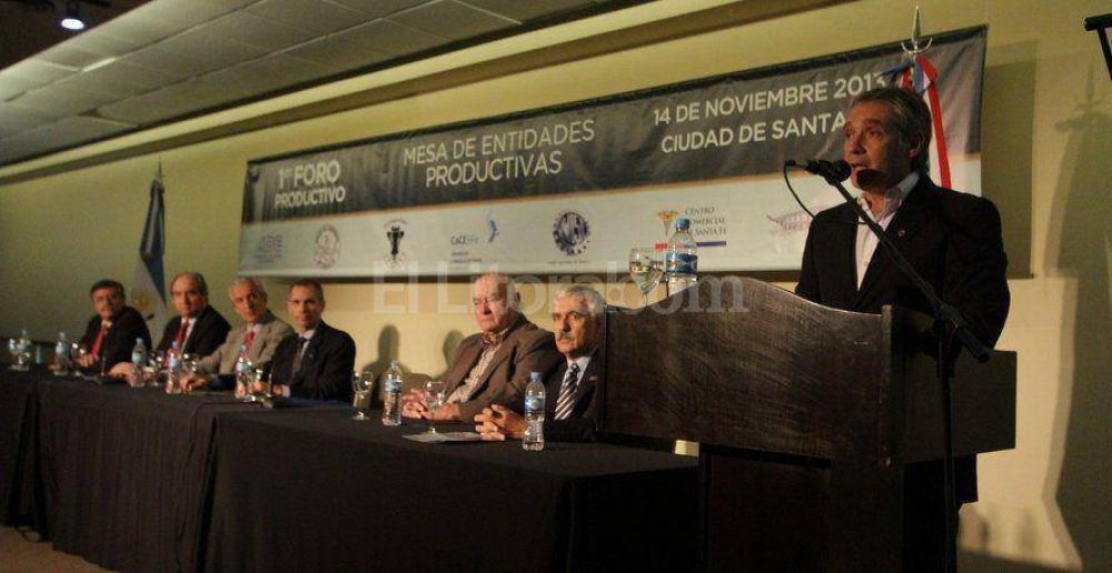 Exitoso primer Foro Productivo en Santa Fe