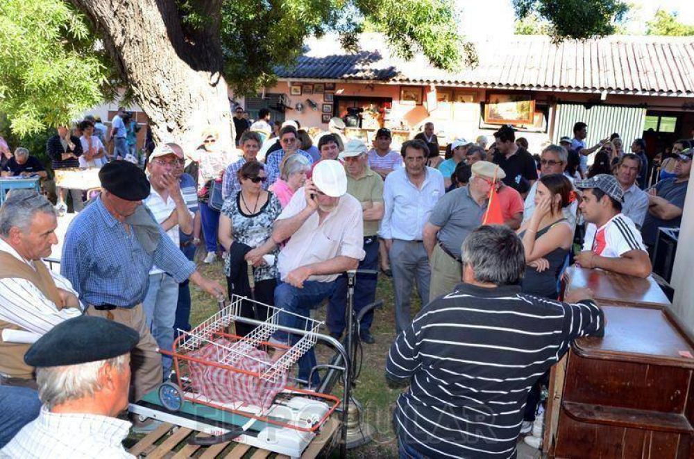 Con total �xito se realiz� el remate a beneficio del Hogar de Ancianos