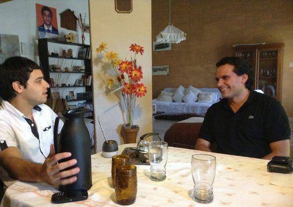 Gelay junto a Alex Sabbatini