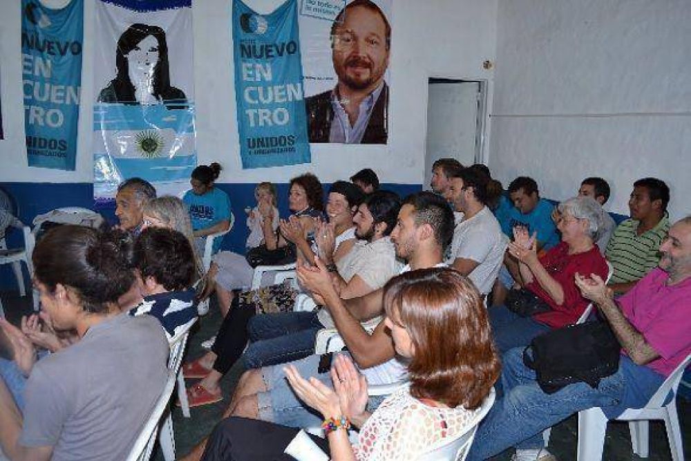 Plenario de Nuevo Encuentro en su local partidario de San Fernando