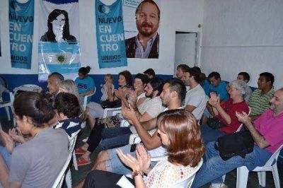 Plenario de Nuevo Encuentro en su local partidario de San Fernando
