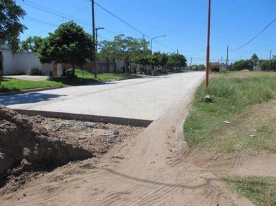 Nuevas cuadras de pavimento