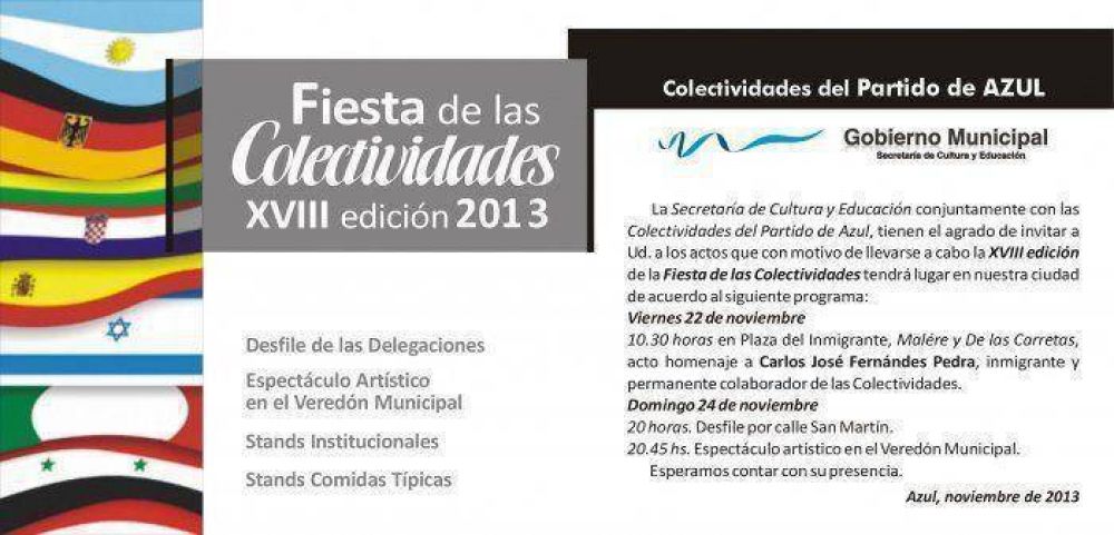 Fiesta de las colectividades XVIII Edici�n 2013