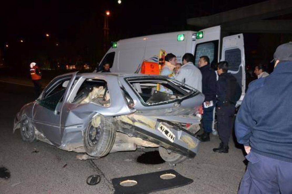 Nuevo accidente en Autov�a 17 de Octubre