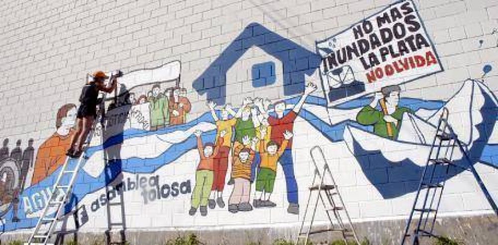 Tolosa y Parque Castelli ya tienen sus nuevos murales