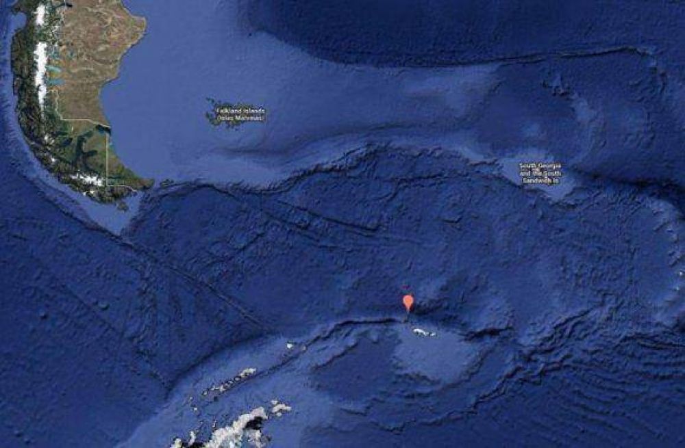 Se registr� un sismo de 7.8 grados a 1400 km de Ushuaia