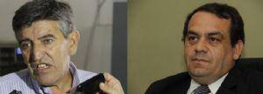 Pica entre la defensa de Alday y Graffigna