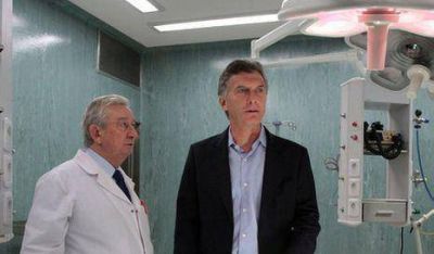Macri inaugur� quir�fano en el Fern�ndez