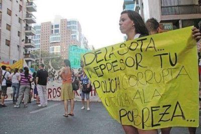 Nueva �Marcha de la Gorra� contra el C�digo de Faltas provincial
