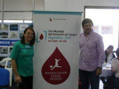 Se realiz� Jornada de Donaci�n de Sangre en el Parque Municipal de los Deportes