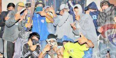 Cada vez hay m�s bandas de j�venes armados