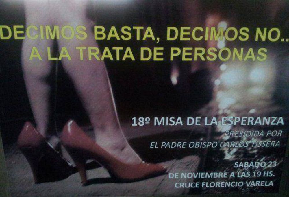 El Obispado de Quilmes pone primera y se suma a combatir la Trata de Personas 