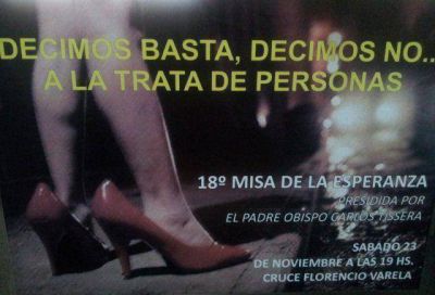 El Obispado de Quilmes pone primera y se suma a combatir la Trata de Personas 