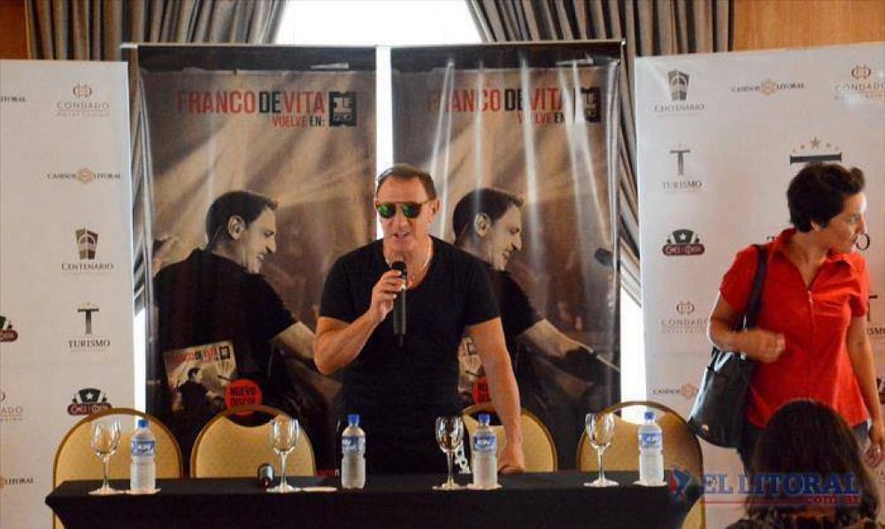 Franco de Vita: �No voy a cantar chamam� porque no me gusta jugar con la cultura�