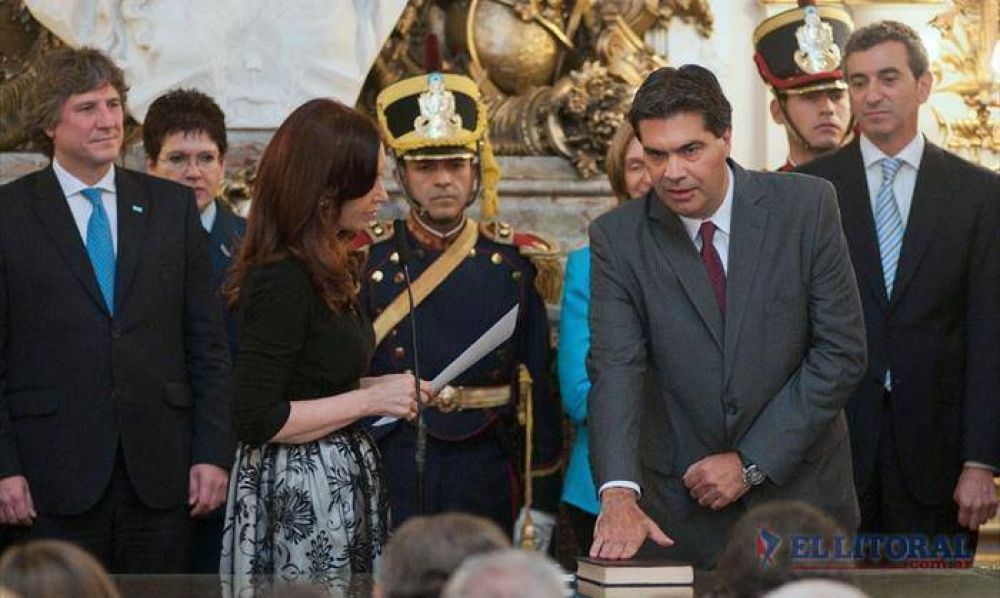Jur� Capitanich y Colombi lo reconoci� como un �conocedor� de las provincias