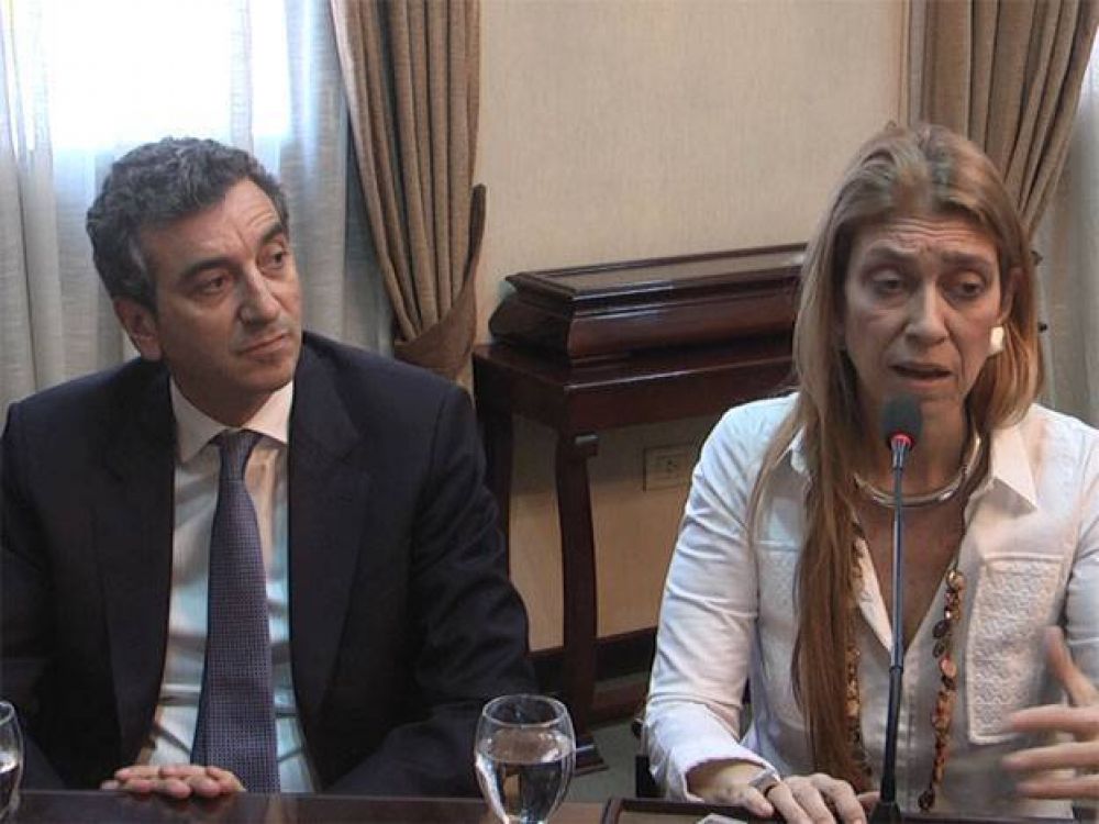 D�bora Giorgi inaugur� obras junto al vicegobernador Sergio U�ac