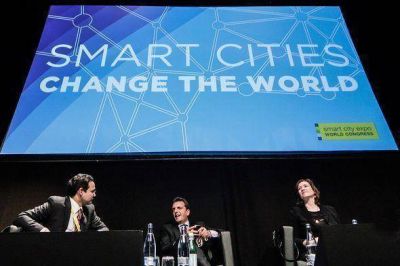 Sergio Massa habl� en el Smart City World Congress acerca de gobierno