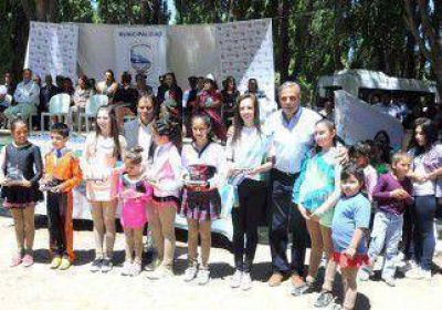 Sapag inaugur� obras en el Norte 