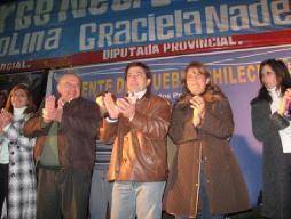 Fuerte respaldo en Chilecito a la alianza Beder-Fonzalida
