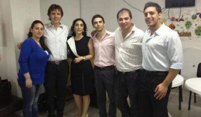 J�venes PRO recibieron a Majdalani
