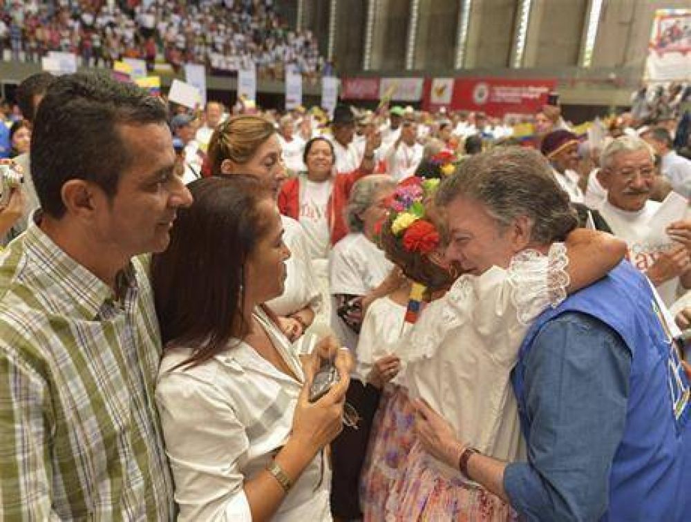 Decidido a firmar la paz, Santos va por la reelecci�n