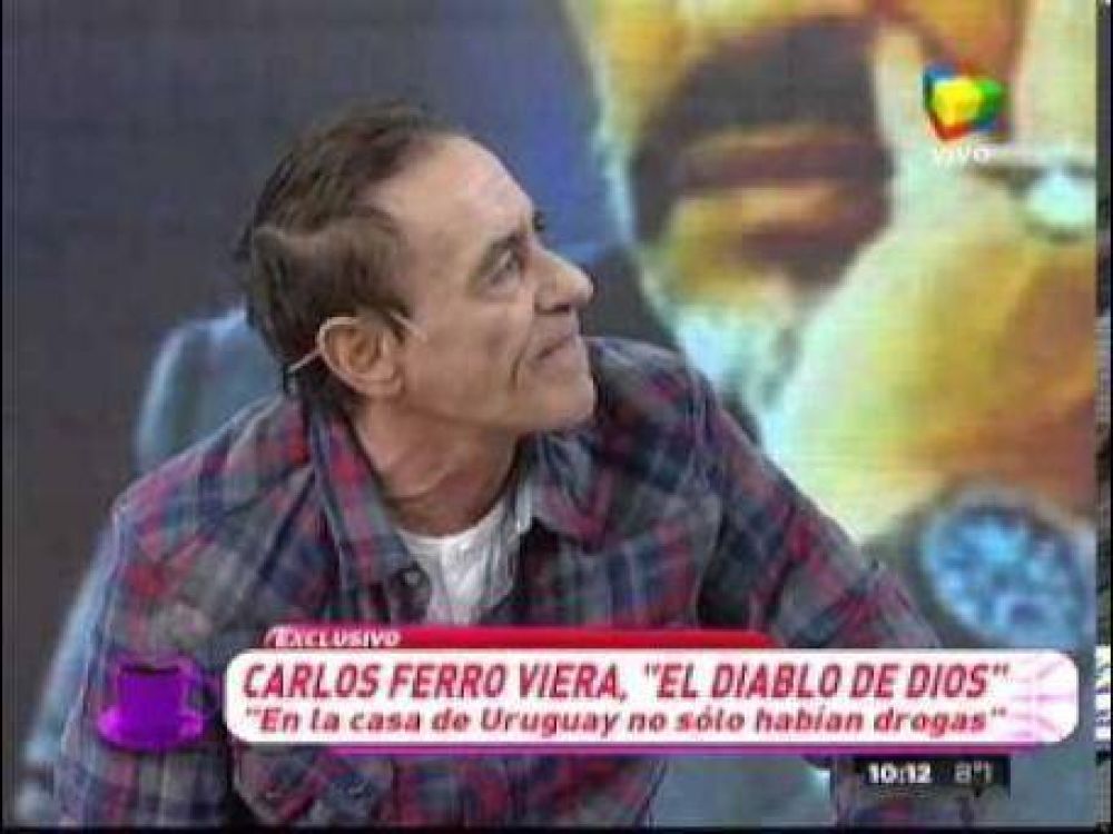 Detuvieron a Carlos Ferro Viera por "tenencia de drogas"