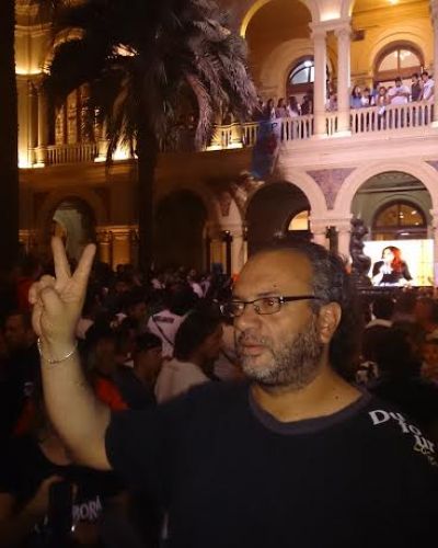 EL EVITA DE NECOCHEA PRESENTE,  EN EL REGRESO DE CRISTINA
