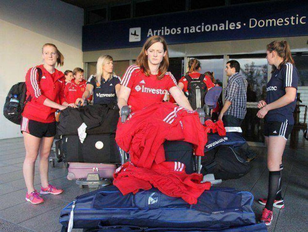 Hockey mundial: la Selecci�n inglesa ya desembarc� en Tucum�n