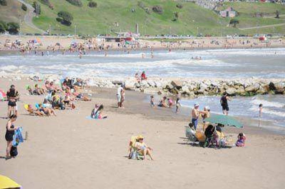 Bienvenida a los turistas con m�s de 30 grados