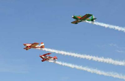 Un espect�culo de alto vuelo con m�s de 5 mil personas