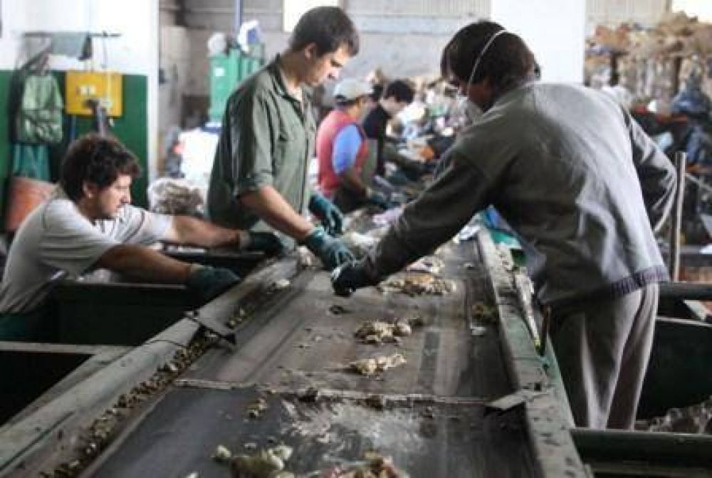 Un espacio amplio para el reciclado
