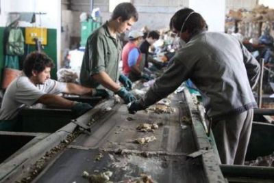 Un espacio amplio para el reciclado